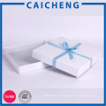 High Quality White Cardboard Paper Thick Gift Packing Box With Foam